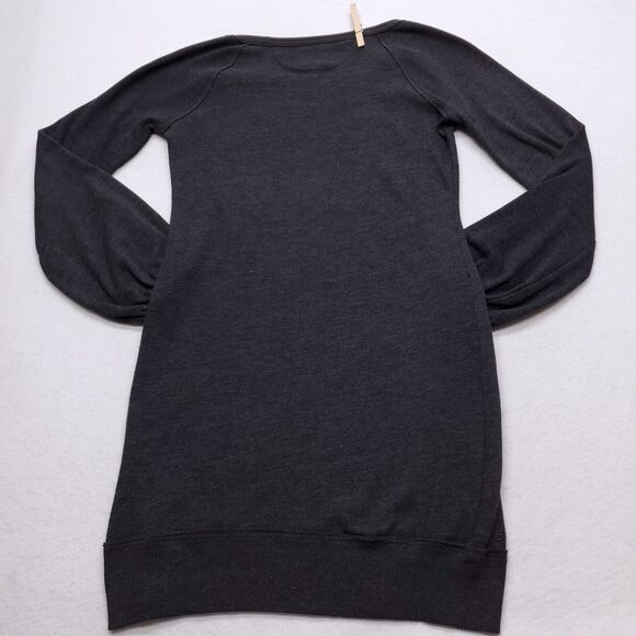 Converse One Star Pullover Long Sleeve Sweatshirt Womens Size Medium M Black - Picture 7 of 8